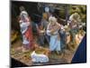 Nativity Figures for Sale in the Pisa Christmas Market, Italy.-Jon Hicks-Mounted Photographic Print