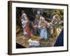 Nativity Figures for Sale in the Pisa Christmas Market, Italy.-Jon Hicks-Framed Photographic Print