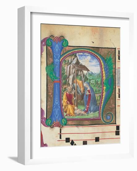 Nativity, Francesco di Giorgio Martini-Francesco di Giorgio Martini-Framed Art Print