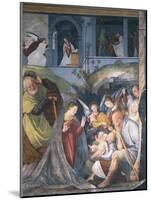 Nativity, Fresco-Gaudenzio Ferrari-Mounted Giclee Print