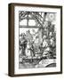 Nativity, from the Small Passion, 1510 (Woodcut)-Albrecht Dürer-Framed Giclee Print