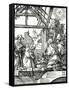 Nativity, from the Small Passion, 1510 (Woodcut)-Albrecht Dürer-Framed Stretched Canvas