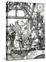 Nativity, from the Small Passion, 1510 (Woodcut)-Albrecht Dürer-Stretched Canvas