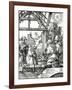 Nativity, from the Small Passion, 1510 (Woodcut)-Albrecht Dürer-Framed Giclee Print