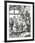 Nativity, from the Small Passion, 1510 (Woodcut)-Albrecht Dürer-Framed Giclee Print