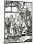Nativity, from the Small Passion, 1510 (Woodcut)-Albrecht Dürer-Mounted Premium Giclee Print
