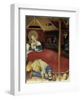 Nativity, High Altar in the Church of Bad Wildungen-Konrad von Soest-Framed Giclee Print