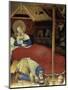 Nativity, High Altar in the Church of Bad Wildungen-Konrad von Soest-Mounted Giclee Print