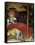 Nativity, High Altar in the Church of Bad Wildungen-Konrad von Soest-Framed Stretched Canvas