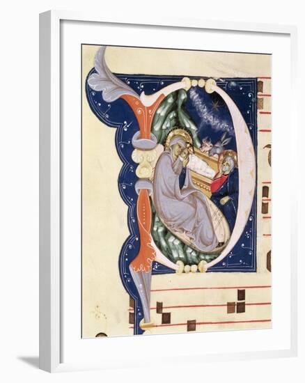 Nativity, Monastery of San Jacopo Di Ripoli, Early 14th Century-Cimabue-Framed Giclee Print