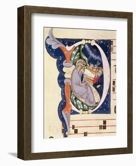 Nativity, Monastery of San Jacopo Di Ripoli, Early 14th Century-Cimabue-Framed Giclee Print