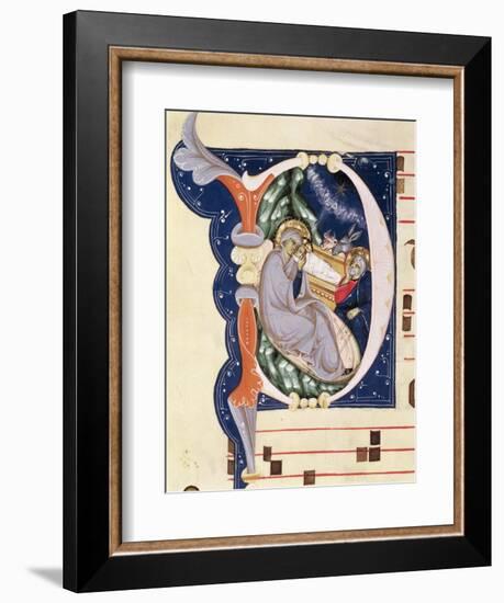 Nativity, Monastery of San Jacopo Di Ripoli, Early 14th Century-Cimabue-Framed Giclee Print