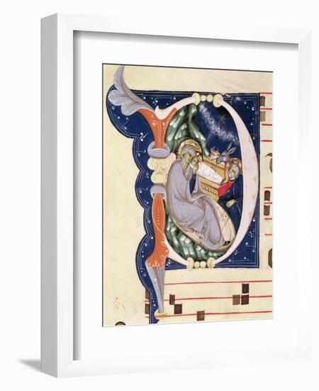 Nativity, Monastery of San Jacopo Di Ripoli, Early 14th Century-Cimabue-Framed Giclee Print