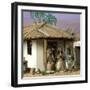 Nativity, Nativity Scene, 1984, Mexico-null-Framed Giclee Print