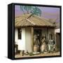 Nativity, Nativity Scene, 1984, Mexico-null-Framed Stretched Canvas