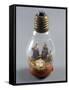 Nativity, Nativity Scene in Lightbulb, Italy-null-Framed Stretched Canvas