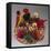 Nativity, Nativity Scene Made of Colored Straw, Ecuador-null-Framed Stretched Canvas