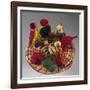 Nativity, Nativity Scene Made of Colored Straw, Ecuador-null-Framed Giclee Print