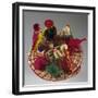 Nativity, Nativity Scene Made of Colored Straw, Ecuador-null-Framed Giclee Print