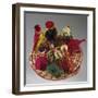 Nativity, Nativity Scene Made of Colored Straw, Ecuador-null-Framed Giclee Print