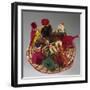 Nativity, Nativity Scene Made of Colored Straw, Ecuador-null-Framed Giclee Print