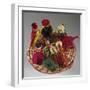 Nativity, Nativity Scene Made of Colored Straw, Ecuador-null-Framed Giclee Print