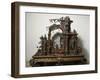 Nativity, Nativity Scene Made of Coral, Italy-null-Framed Giclee Print