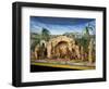 Nativity, Nativity Scene with Olive Wood Figurines, Palestine-null-Framed Giclee Print