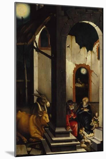 Nativity of Christ, 1520-Hans Baldung Grien-Mounted Giclee Print