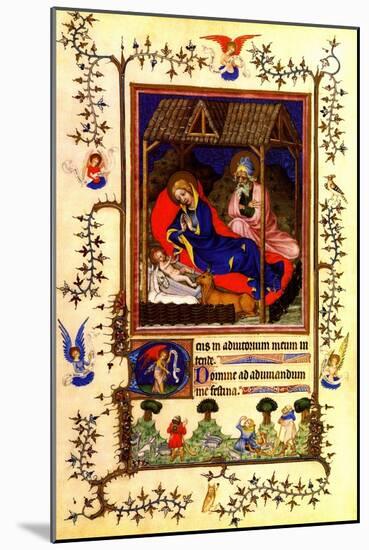 Nativity of Christ-null-Mounted Art Print