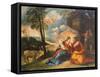 Nativity of Jesus, Circa 1512-1513-Dosso Dossi-Framed Stretched Canvas
