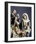 Nativity of Jesus, Nativity Figurines, Church of San Marcello Al Corso, Rome, Lazio, Italy-null-Framed Giclee Print