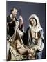 Nativity of Jesus, Nativity Figurines, Church of San Marcello Al Corso, Rome, Lazio, Italy-null-Mounted Giclee Print