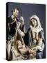 Nativity of Jesus, Nativity Figurines, Church of San Marcello Al Corso, Rome, Lazio, Italy-null-Stretched Canvas