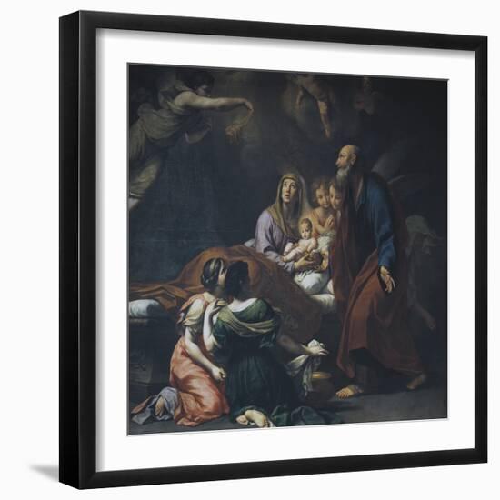 Nativity of Mary, 1709-Carlo Cignani-Framed Giclee Print