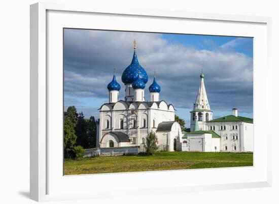 Nativity of the Virgin Cathedral, UNESCO World Heritage Site, Suzdal, Golden Ring, Russia, Europe-Michael Runkel-Framed Photographic Print