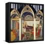 Nativity of the Virgin-Pietro Lorenzetti-Framed Stretched Canvas