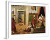 Nativity of Virgin, 1504-1508-Vittore Carpaccio-Framed Giclee Print