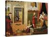 Nativity of Virgin, 1504-1508-Vittore Carpaccio-Stretched Canvas