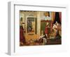 Nativity of Virgin, 1504-1508-Vittore Carpaccio-Framed Giclee Print