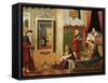 Nativity of Virgin, 1504-1508-Vittore Carpaccio-Framed Stretched Canvas