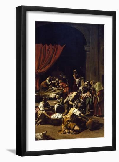 Nativity of Virgin-Orazio Borgianni-Framed Giclee Print