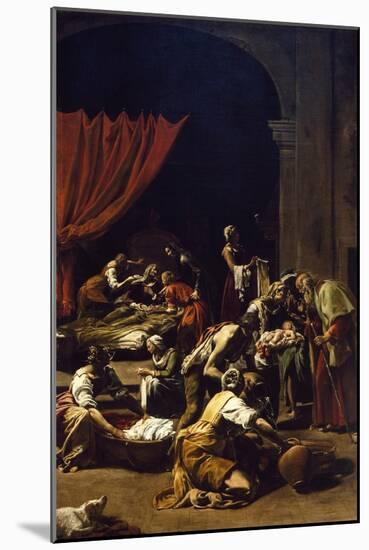 Nativity of Virgin-Orazio Borgianni-Mounted Giclee Print