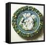Nativity or Adoration of Baby Jesus, from Workshop of Andrea Della Robbia-null-Framed Stretched Canvas