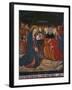Nativity, Panel from the Church San Andres of Tortura, Late 15th Century-Early 16th Century-Spanish School-Framed Giclee Print