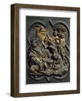 Nativity, Panel-Lorenzo Ghiberti-Framed Giclee Print