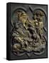 Nativity, Panel-Lorenzo Ghiberti-Framed Stretched Canvas