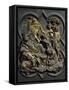 Nativity, Panel-Lorenzo Ghiberti-Framed Stretched Canvas