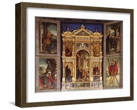 Nativity Polyptych, 1511-Defendente Ferrari-Framed Giclee Print