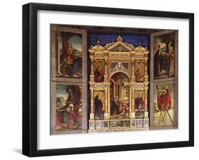 Nativity Polyptych, 1511-Defendente Ferrari-Framed Giclee Print